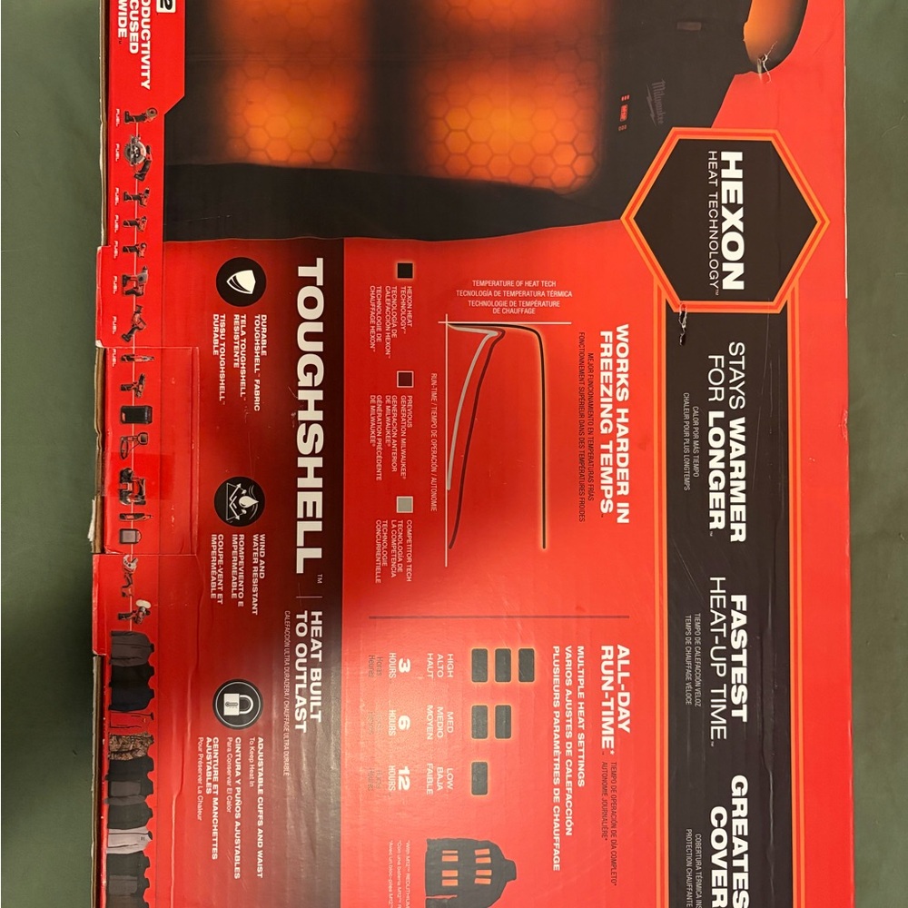 Milwaukee Black Heated Performance Jacket NWT - image 2